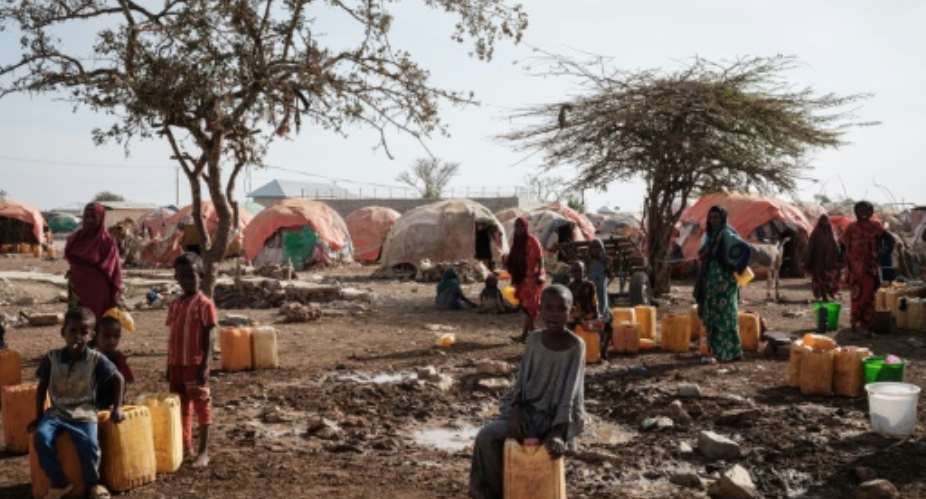 One million people have fled their homes in Somalia in search of food and water according to the UN.  By YASUYOSHI CHIBA AFPFile