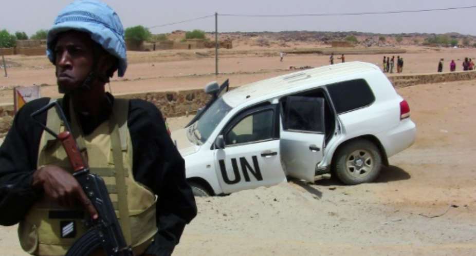 Ongoing international military intervention by the UN's mission to Mali has driven Islamist fighters away from major urban centres, but large tracts of the country are still not controlled by domestic or foreign troops.  By Souleymane Ag Anara AFPFile