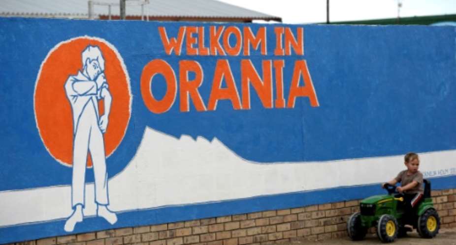 Orania, a whites-only enclave in South Africa, was set up in the dying years of apartheid and is protected by the constition..  By STEPHANE DE SAKUTIN AFP