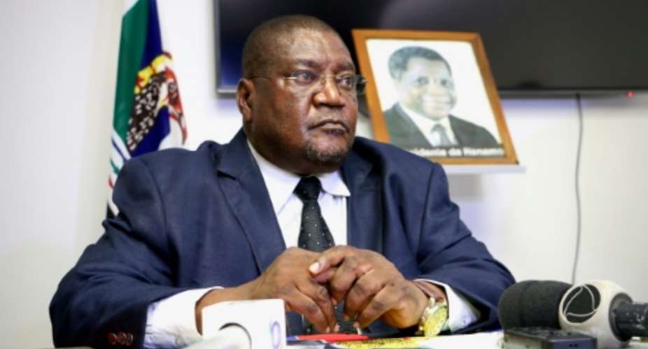 Ossufo Momade, who took over as interim head of Mozambiques Renamo opposition in May 2018, has now been formally named its leader ahead of an October general election.  By Adrien BARBIER (AFP/File)