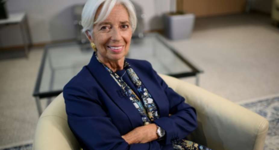 Outgoing IMF Managing Director Christine Lagarde said peace is a key requirement for development in Africa.  By Eric BARADAT AFP