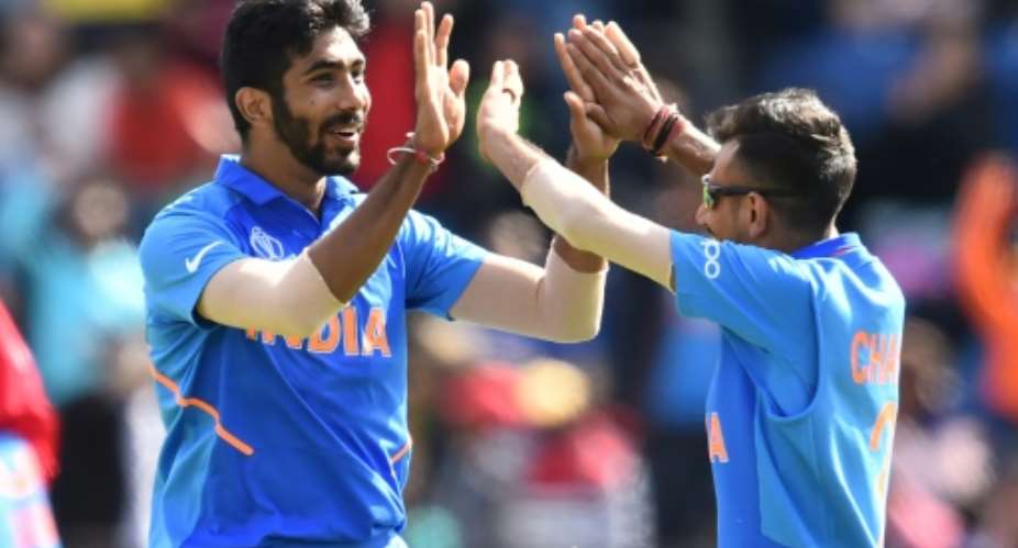 Pace bowler Jasprit Bumrah left is one of India's main dangermen.  By Glyn KIRK AFPFile