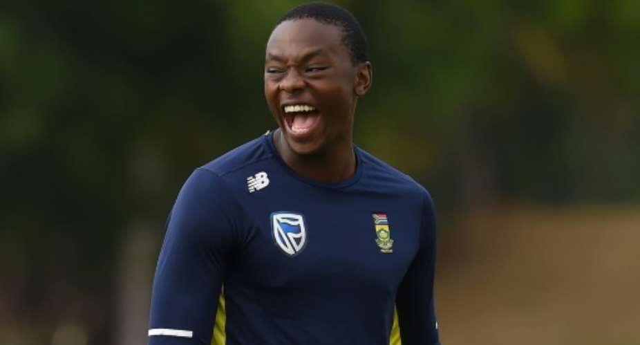 Paceman Kagiso Rabada could make the difference for South Africa at the World Cup.  By ISHARA S.  KODIKARA AFPFile