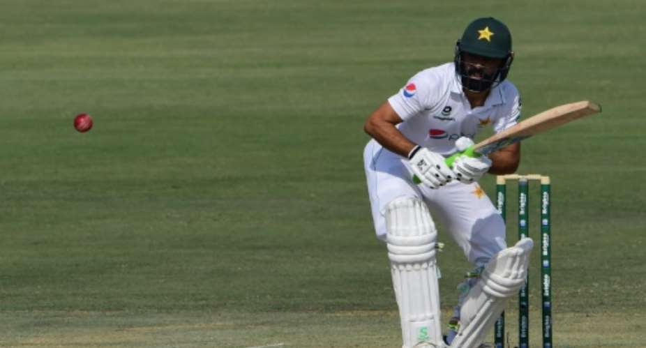 Pakistan's Fawad Alam was 39 not out at lunch.  By Asif HASSAN AFP