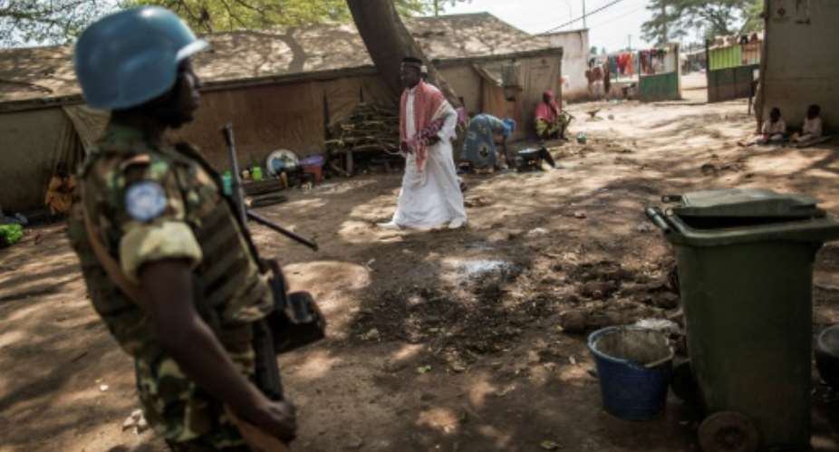 Peacekeepers in the Central African Republic are accused of sexually abusing a teenage girl.  By GIANLUIGI GUERCIA AFPFile
