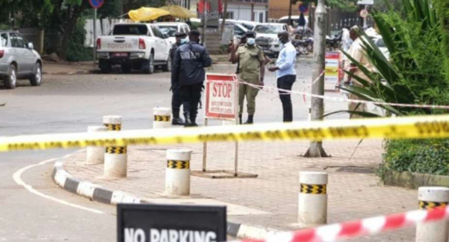 Police have tightened security in recent weeks after Uganda suffered a series of deadly attacks.  By Sumy SADRUNI AFPFile