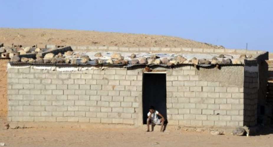 A Sahrawi refugee is pictured on March 1, 2011, in a Western Sahara refugee camp ear Tifariti.  By Dominique Faget (AFP/File)