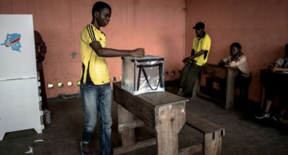 Polling in DR Congo on Sunday was relatively peaceful -- the focus has now shifted to the vote count.  By JOHN WESSELS AFP