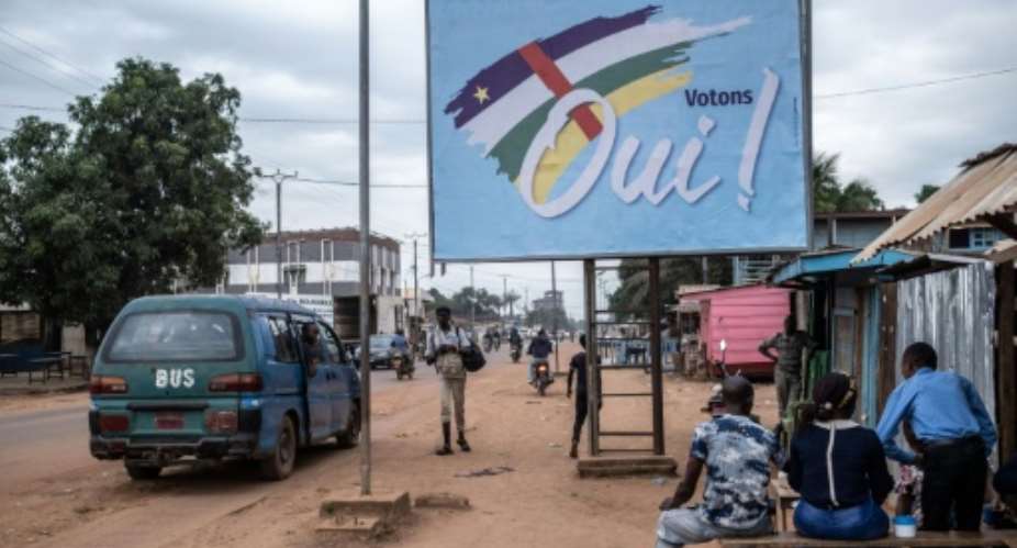 Polls suggest the 'yes' camp will win -- but human rights observers say Bangui has been strongarming voters to back the proposal.  By Barbara DEBOUT AFP