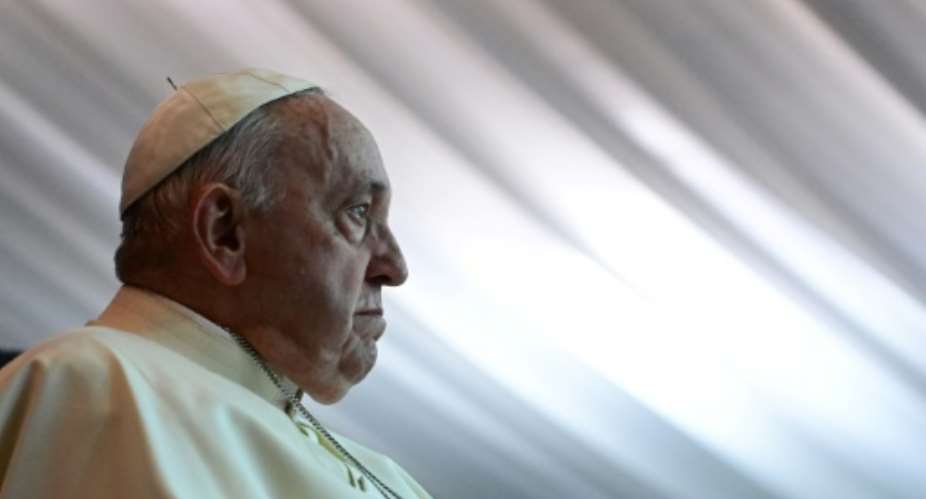 Pope Francis is on his fifth visit to Africa.  By Tiziana FABI AFP