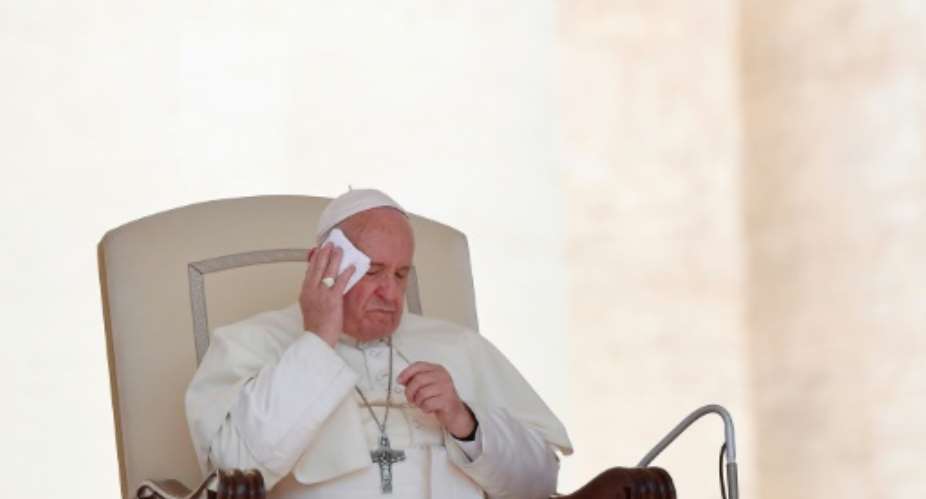 Pope Francis recorded a video message in Portuguese to the people of Mozambique ahead of his visit.  By Tiziana FABI AFP