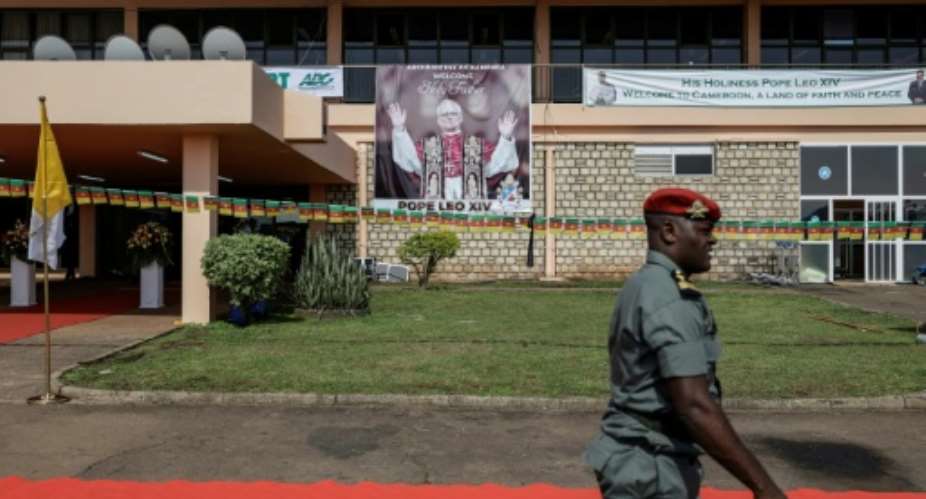 Pope Leo heads to a Cameroon conflict zone on the second day of his visit.  By Patrick MEINHARDT (AFP)