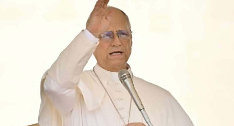 Pope Leo XIV has made the defence of migrants one of the pillars of his papacy.  By Tiziana FABI (AFP)