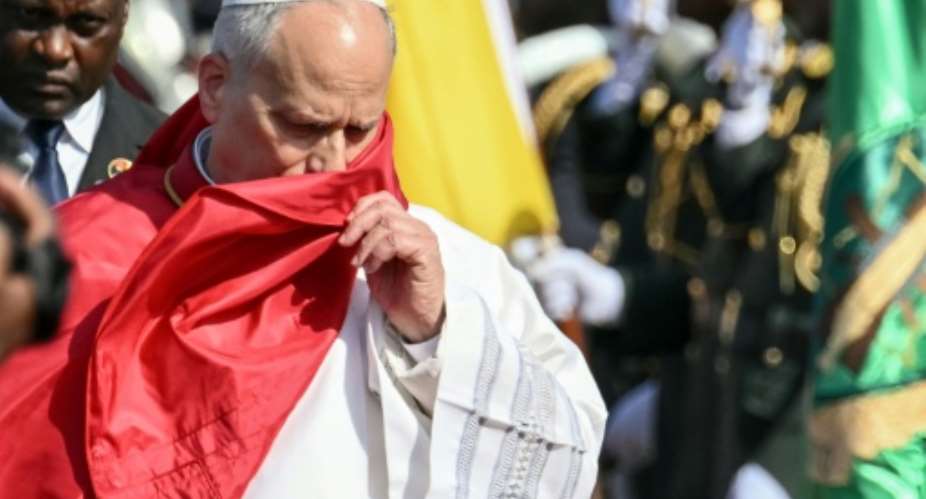 Pope Leo XIVs visit to Angola was the third leg of his African tour.  By Alberto PIZZOLI (AFP)