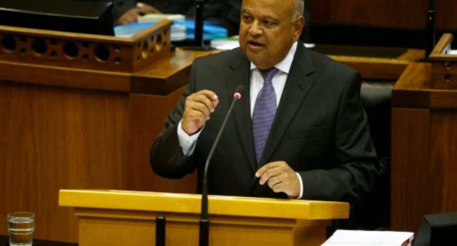 Pravin Gordhan declined to present himself to investigators.  By Mike Hutchings POOLAFPFile