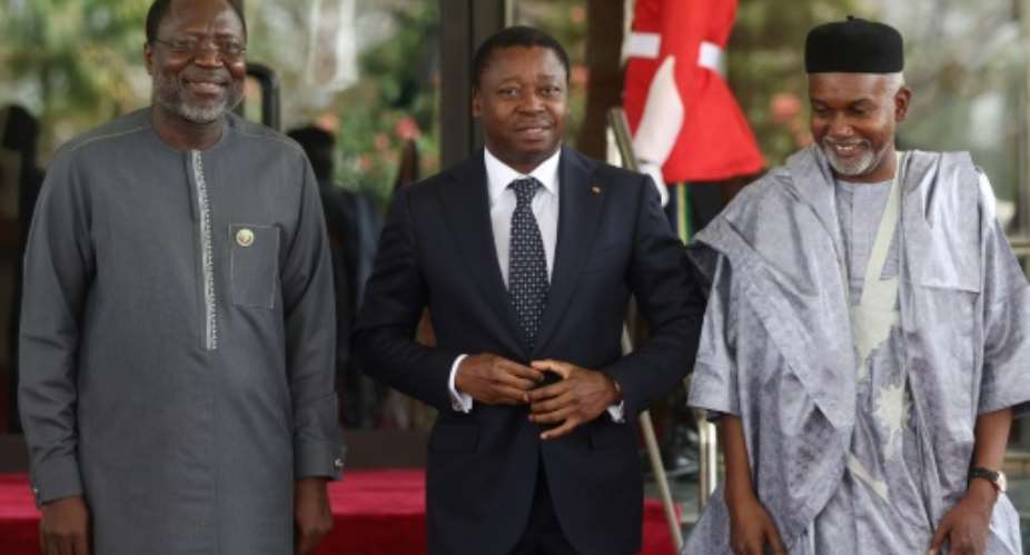 President Faure Gnassingbe C has been accused by Togo's opposition of seeking to use constitutional reform to extend his grip on power.  By Kola Sulaimon AFP