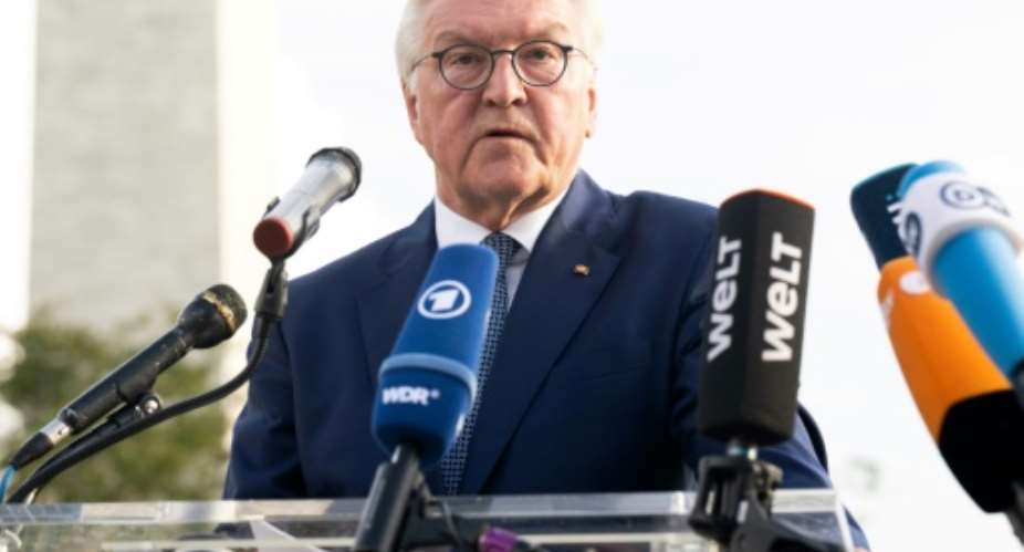 President Frank-Walter Steinmeier asked for 'forgiveness' over crimes committed during Germany's colonial rule in Tanzania.  By SAUL LOEB AFPFile