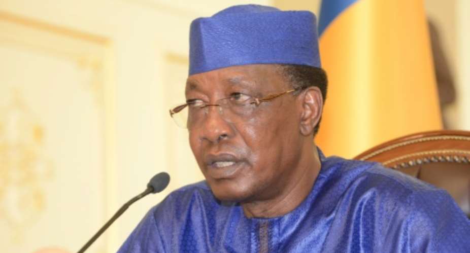 President Idriss Deby Itno was killed in 2021 during clashes with rebels who had launched an offensive from neighbouring Libya.  By BRAHIM ADJI AFPFile