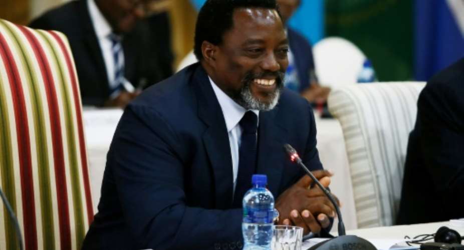 President Joseph Kabila has been in office since his father Laurent Kabila's assassination in 2001. He was elected in 2006, and again in 2011, but has remained in office despite the end of his mandate.  By Phill Magakoe AFPFile