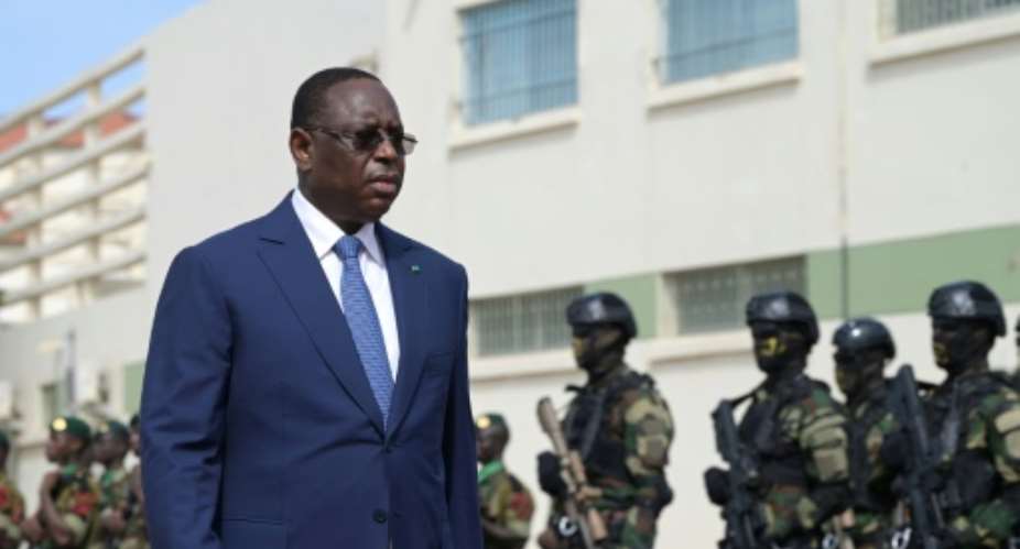 President Macky Sall's decision to delay the February 25 poll triggered Senegal's worst crisis in decades.  By SEYLLOU AFPFile