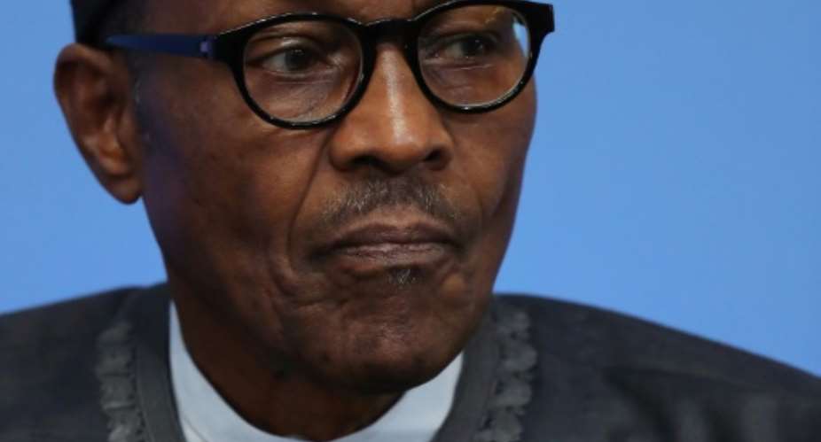 President Muhammadu Buhari arrived back in Nigeria after nearly two months in London receiving treatment for an undisclosed ailment.  By Dan Kitwood POOLAFPFile