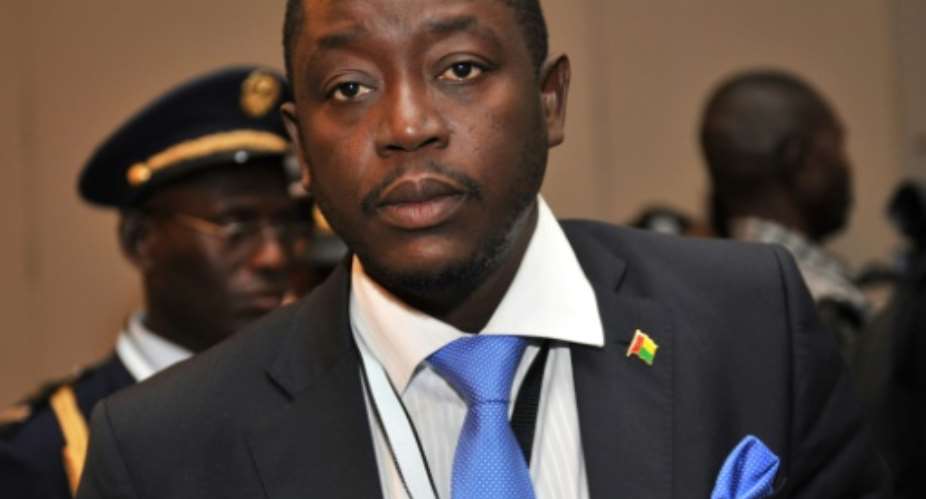 Baciro Dja pictured was named as Guinea-Bissau's new prime minister.  By Sia Kambou AFPFile