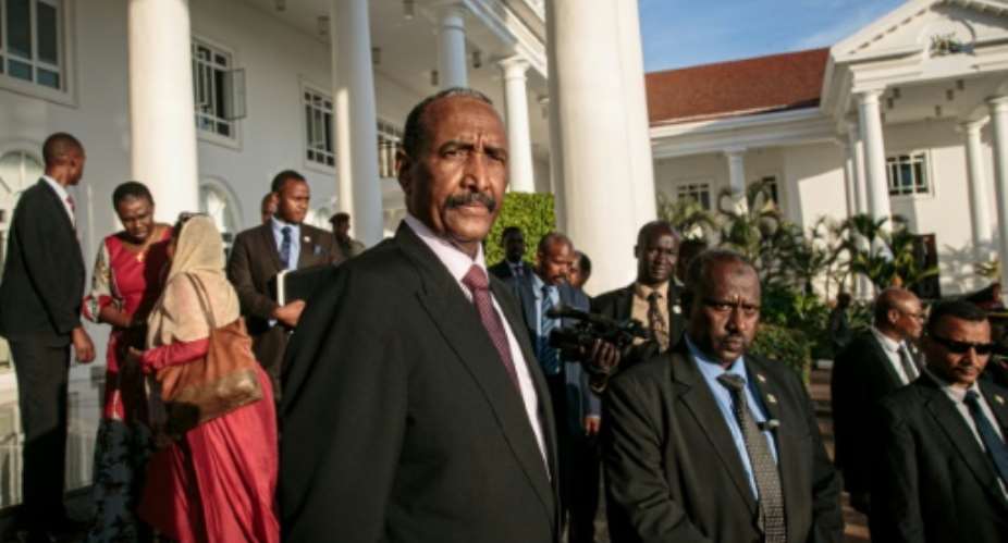 President of Sudan's Transitional Council Abdel Fattah al-Burhan pictured last November.  By Michael O'HAGAN AFPFile