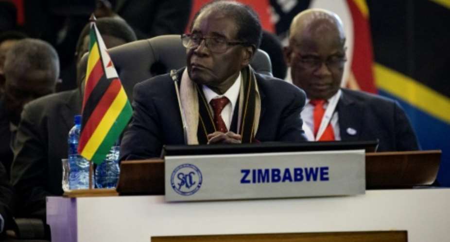 President Robert Mugabe, 93, has refused to name a successor in next year's presidential election.  By GULSHAN KHAN AFPFile