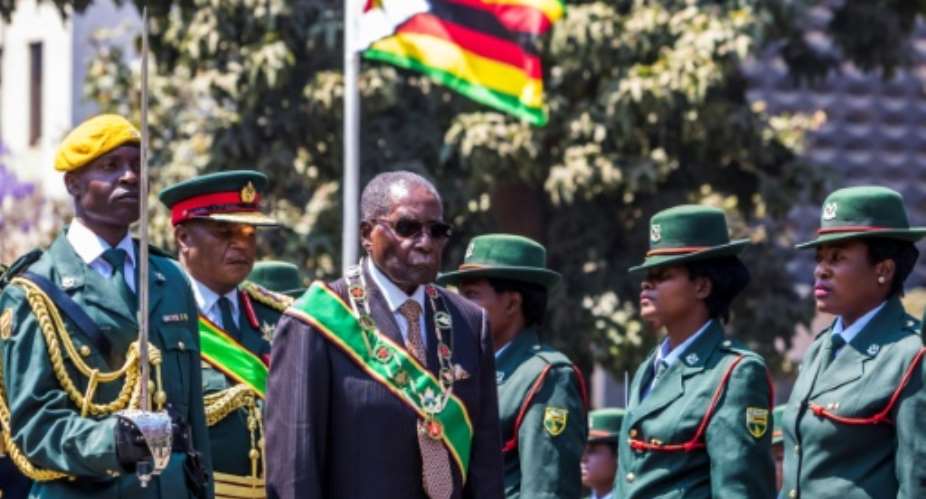 President Robert Mugabe will next year seek to extend his 37-year-long grip on power.  By Jekesai NJIKIZANA AFPFile