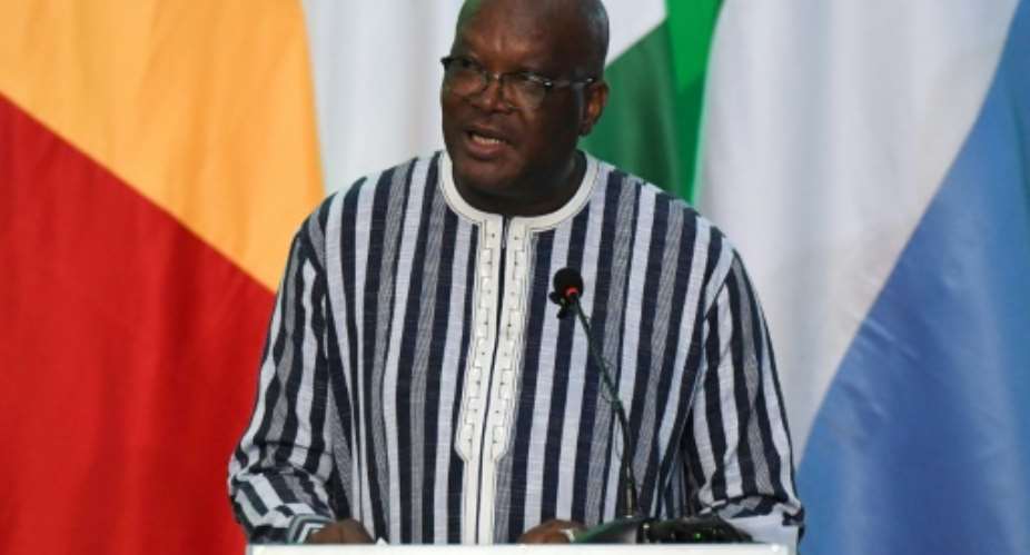 President Roch Marc Christian Kabore announced a two-day period of mourning.  By ISSOUF SANOGO AFPFile
