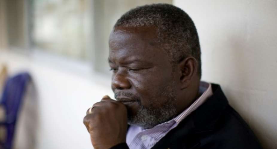 Prince Johnson retained influence as a senator right up until his death.  By GLENNA GORDON (AFP/File)