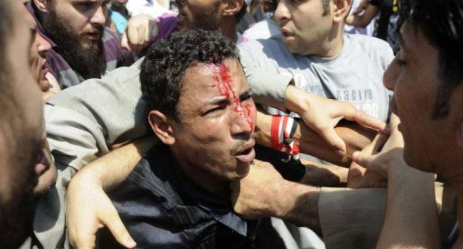 Fresh clashes have erupted in Cairo's Tahrir Square.  By Str AFPFile