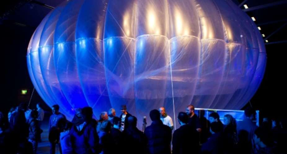 Project Loon developed by Google parent Alphabet to bring the internet to remote areas announced its first commercial deployment under a deal with Telkom Kenya.  By Marty MELVILLE AFPFile