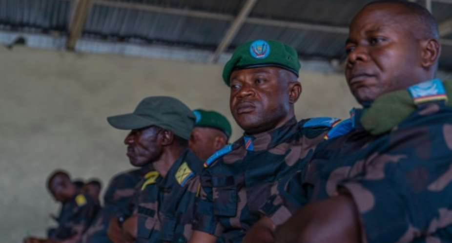 Prosecutors had sought the death penalty against 11 soldiers on trial for desertion in the Democratic Republic of Congo.  By Glody MURHABAZI AFP