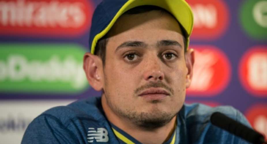 Quinton de Kock admits South Africa are in must-win territory at the World Cup.  By Oli SCARFF AFP