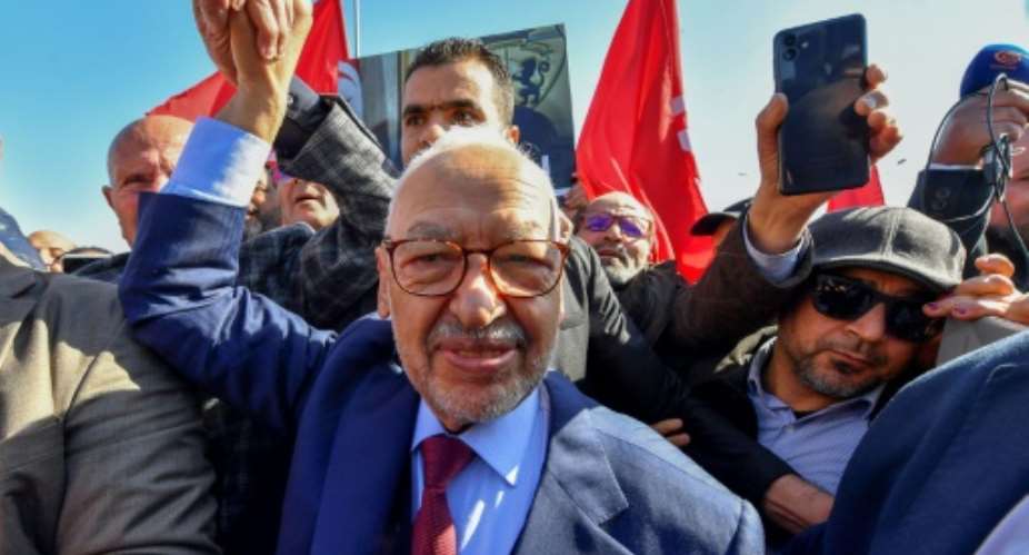 Rached Ghannouchi, one of the main opponents of Tunisian President Kais Saied, has been arrested, his Ennahdha party has said.  By FETHI BELAID AFPFile