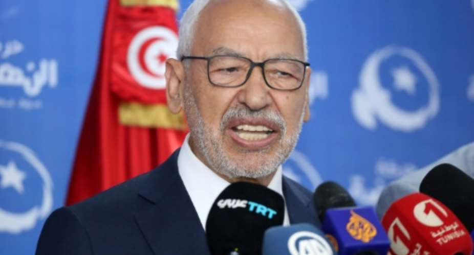 Rached Ghannouchi, the veteran leader of Tunisia's Islamist-inspired Ennahdha party, has never run for office.  By ANIS MILI AFPFile