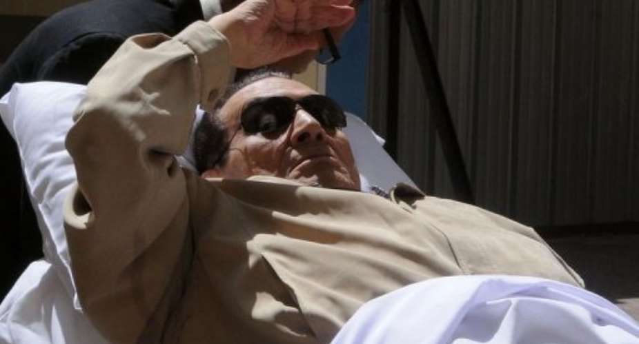 Hosni Mubarak the only dictator toppled in the Arab Spring to be tried in person.  By  AFP