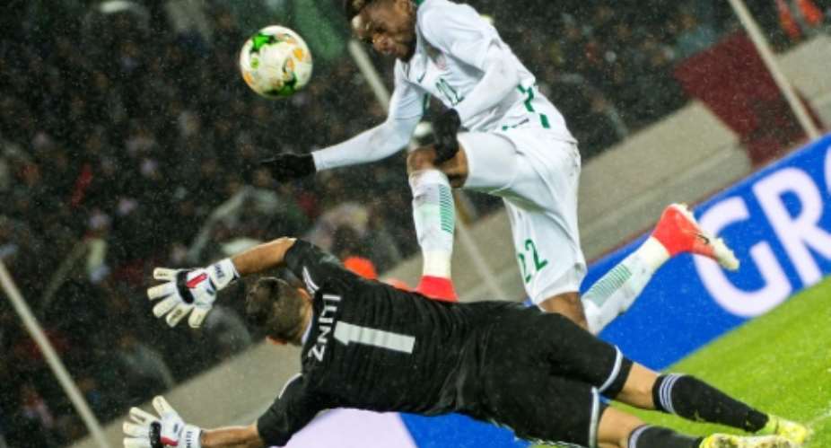 Raja goalkeeper Anas Zniti has gone 461 minutes in the African equivalent of the UEFA Europa League without conceding a goal.  By Fadel SENNA AFPFile