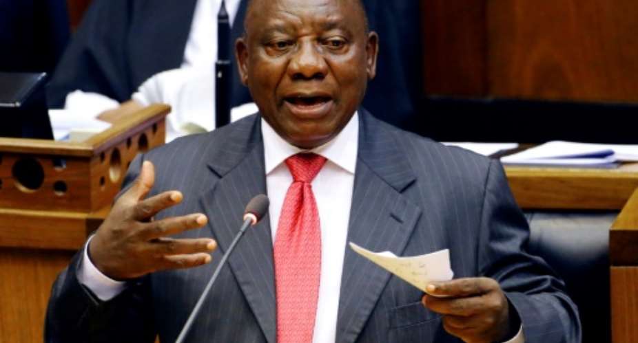 Ramaphosa's life has spanned poverty, anti-apartheid activism, a money-spinning career in business -- and now, the presidency.  By MIKE HUTCHINGS POOLAFP