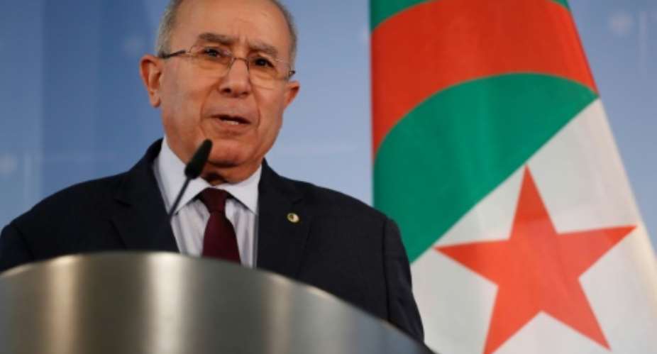 Ramtane Lamamra of Algeria has been a mediator in several African conflicts.  By Odd ANDERSEN AFPFile