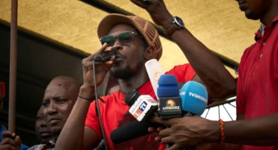 Ras Baths plain-speaking style earnt him both a widespread following in Mali and several run-ins with the law.  By Michele CATTANI (AFP/File)