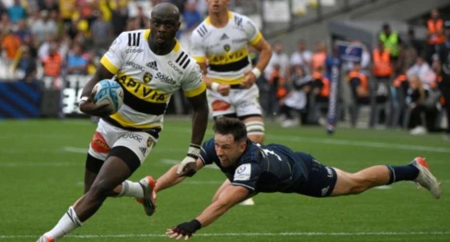 Raymond Rhule scored four tries in seven Champions Cup appearances last season.  By NICOLAS TUCAT AFPFile