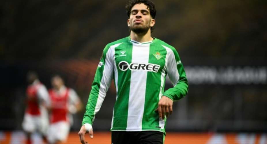 Real Betiss Moroccan winger Abde Ezzalzouli.  By Miguel RIOPA (AFP)