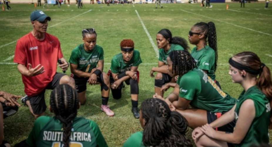 Recent days saw a third annual flag football competition staged by the National Football League (NFL) in Africa -- a non-contact version of the sport that has grown in popularity around the world and will make its Olympics debut at the 2028 Los Angeles Games.  By Luis TATO (AFP)
