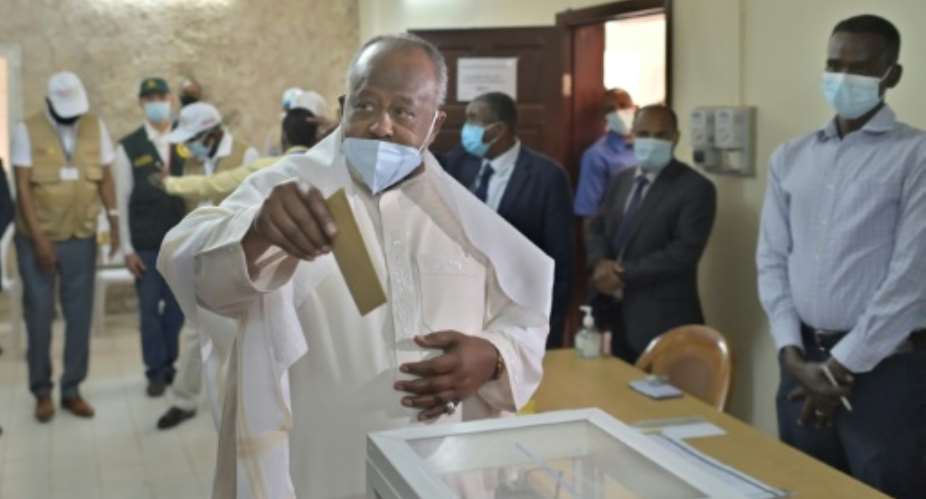 Re-elected for a fifth term in April, Guelleh has ruled Djibouti since 1999.  By TONY KARUMBA AFPFile