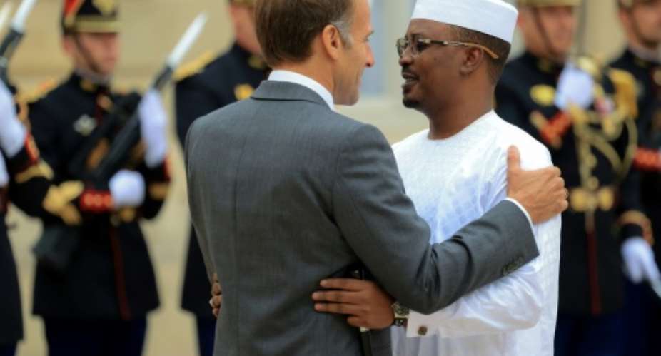 Relations between France and Chad have recently been on the mend.  By Ludovic MARIN (AFP)