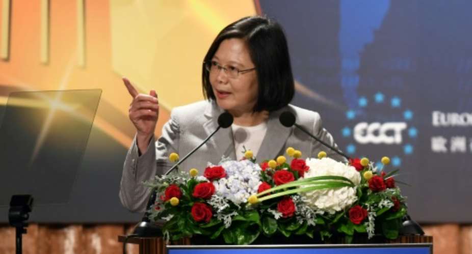 Relations between Taiwan and China have worsened since Beijing-sceptic Tsai came to power.  By SAM YEH AFPFile