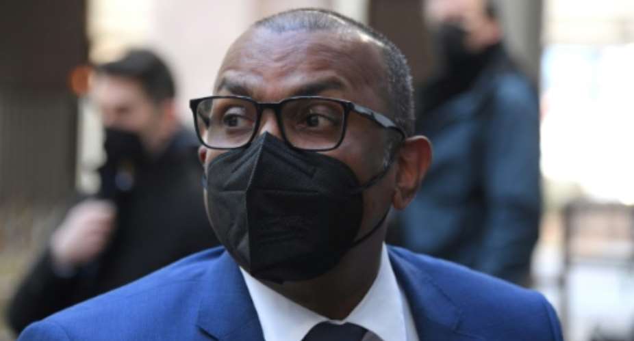 Renganaden Padayachy, pictured here in 2022, was arrested last week in a financial probe.  By JOHN THYS (POOL/AFP)