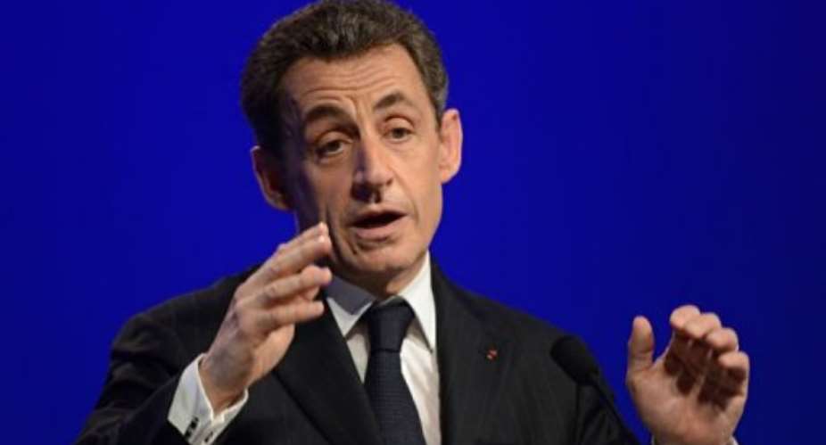 Nicolas Sarkozy.  By Eric Feferberg AFPFile